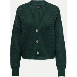 Struktur Strickjacke Carol Grün S