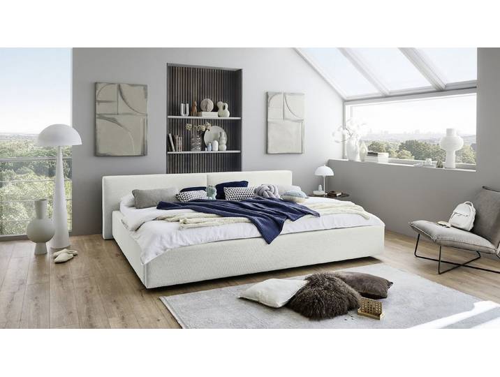 meise.möbel Stauraumbett Cube, Mit Bettkasten, Webstoff-Bezug