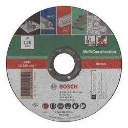 Bosch Trennscheibe gerade, Multi Construction D= 125 mm - 2609256307