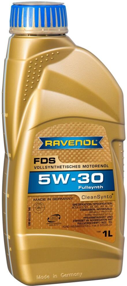 Motoröl RAVENOL 1111139 FDS 5W30 1L