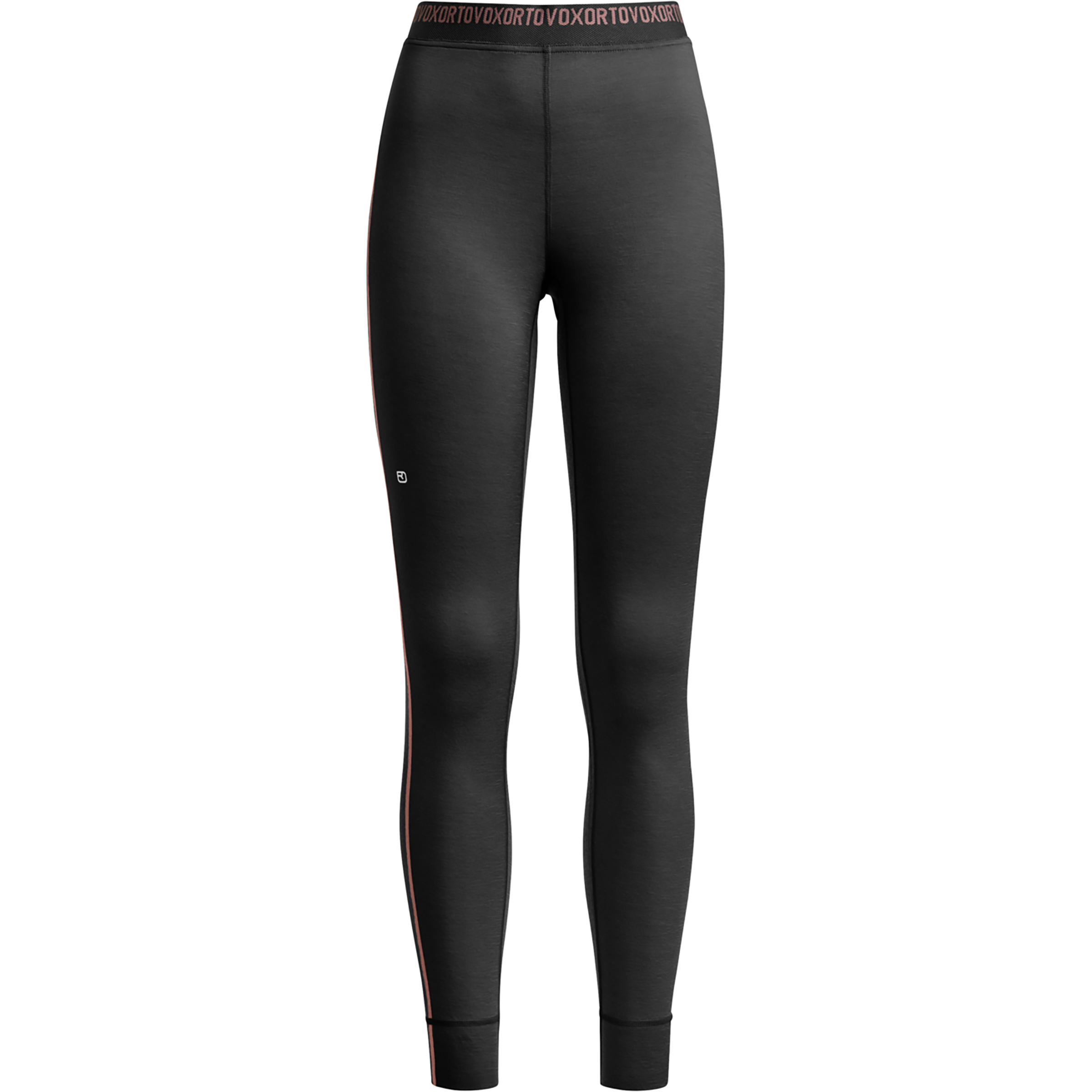 Ortovox 185 Rock'N'Wool Hose Damen Lange Unterhose schwarz Größe XS Hautfreundlich Merinowolle
