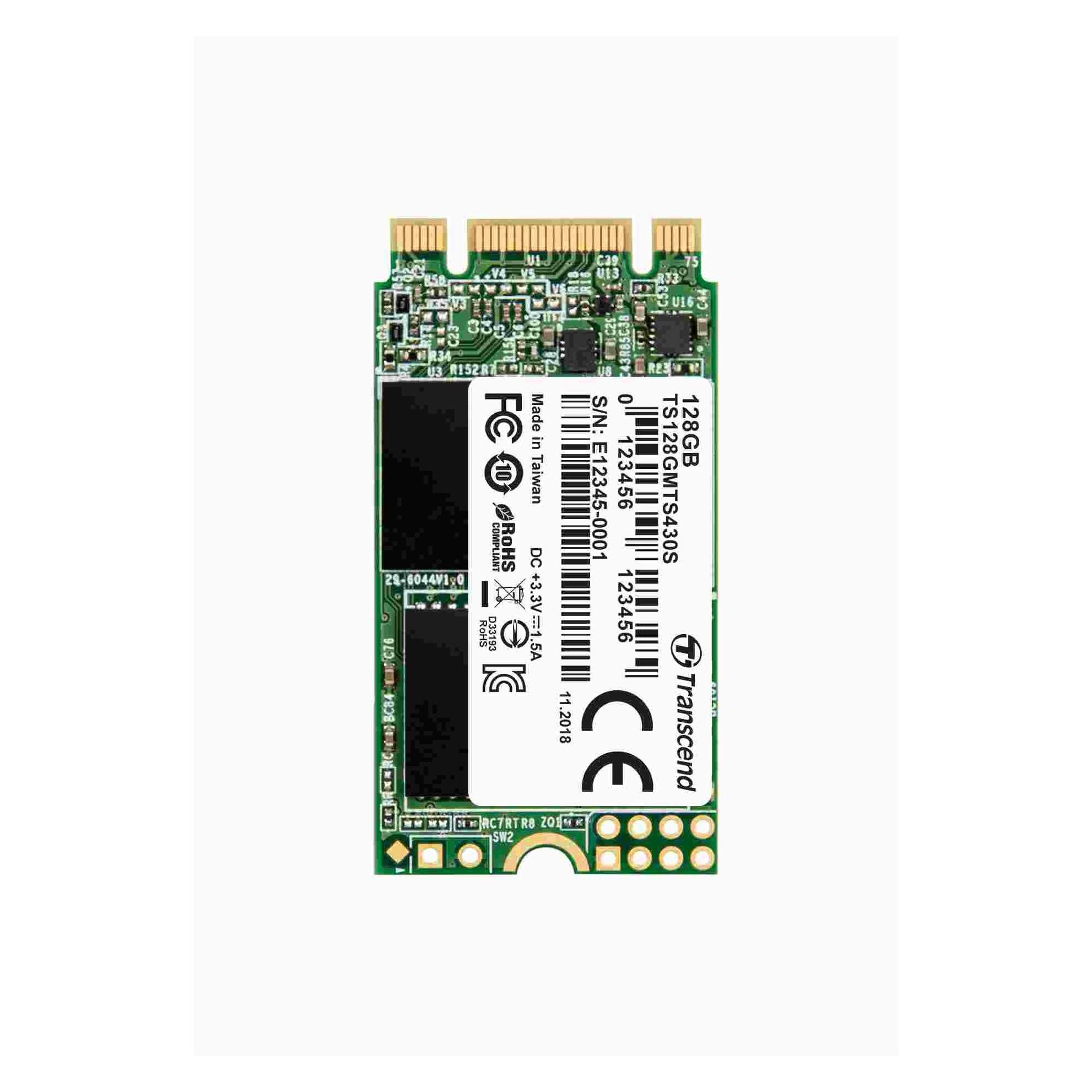 Transcend 430S (128 GB, M.2 2242) (TS128GMTS430S)