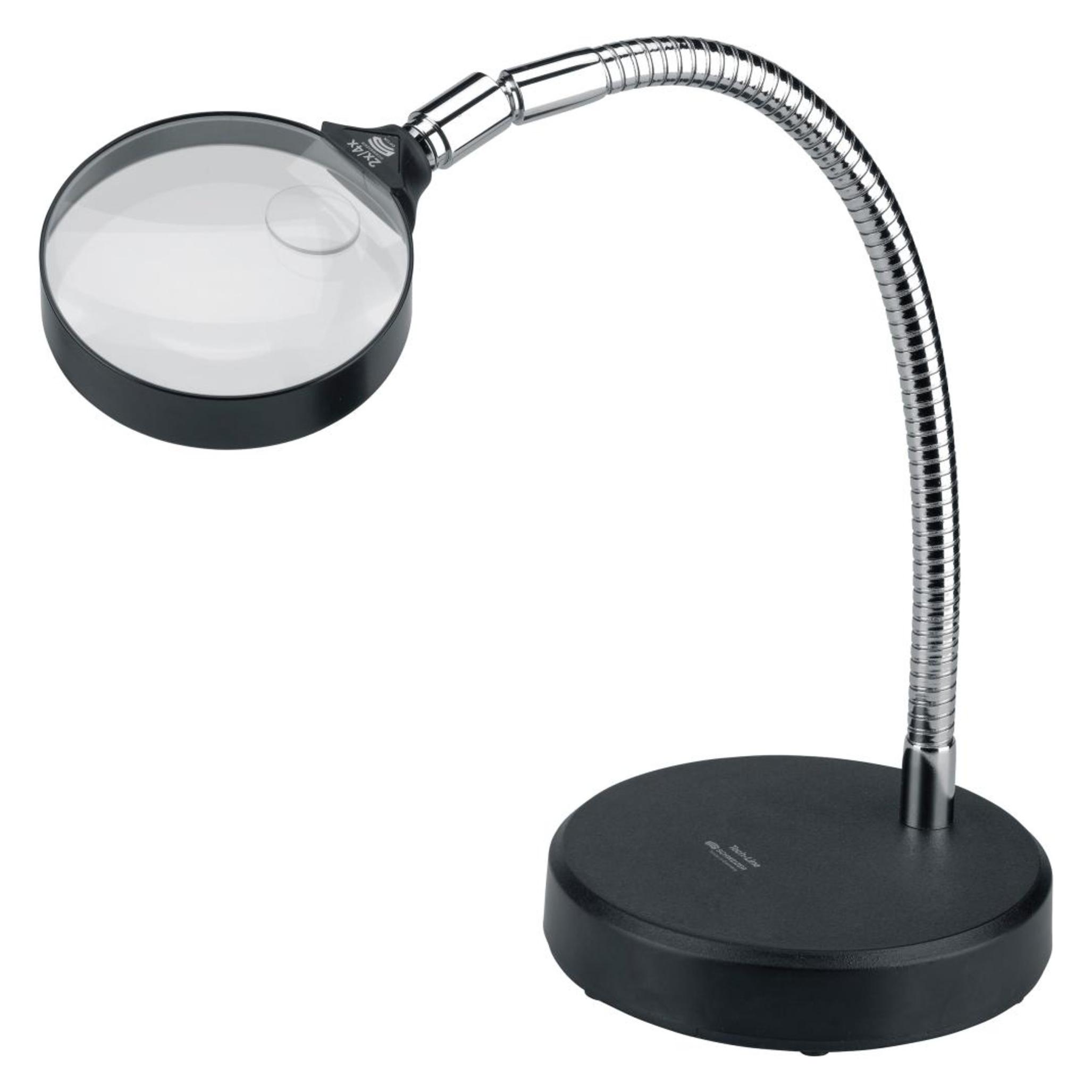 Schweizer Standleseglas Tech-Line Vergrösserung 2x/4x Linsen-Ø 90/20 mm (31502)