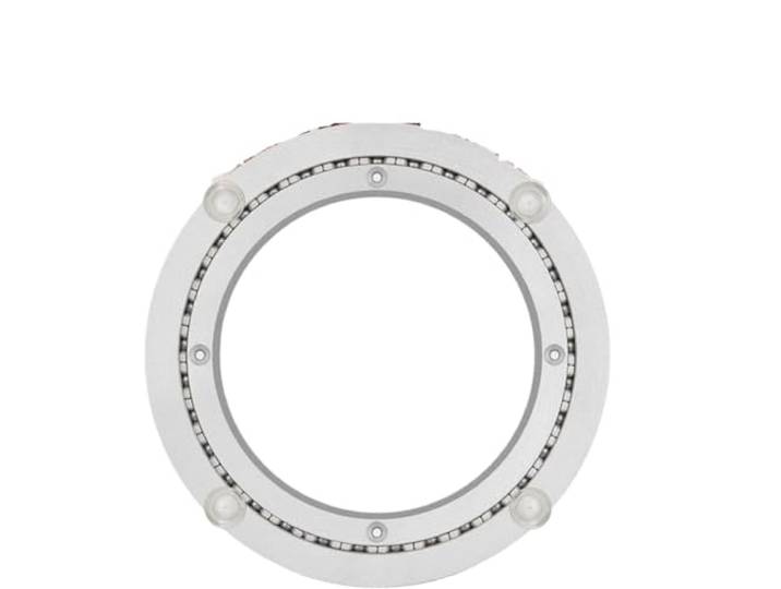 Drehtellerlager aus Aluminiumlegierung Silber, mehrere Größen: drehbare Tischplatte(20 inches (500mm))