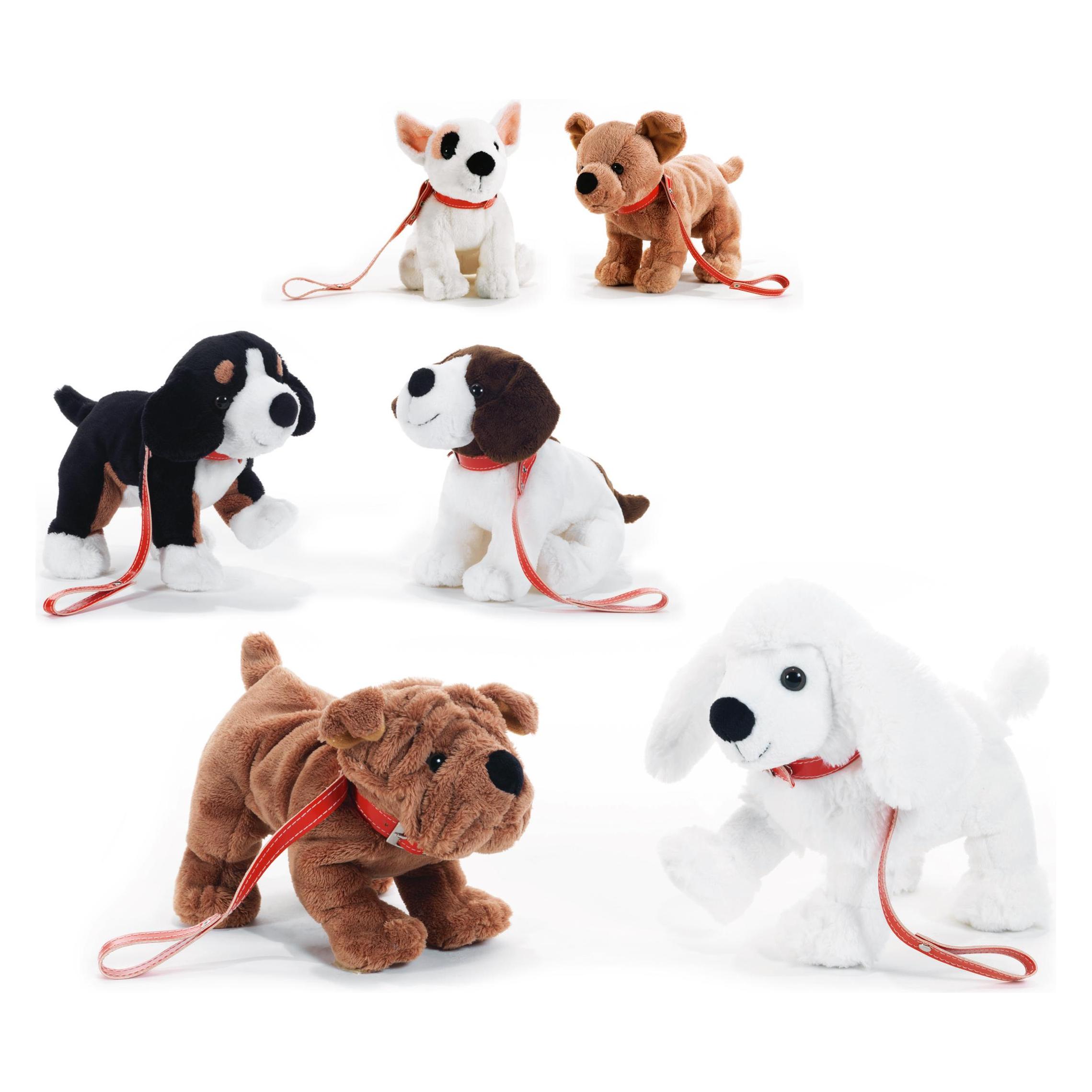 Plush & Company Peluche Cani Con Gunzaglio Kicki'S Friends - Lunghezza 21 cm. (44767178)