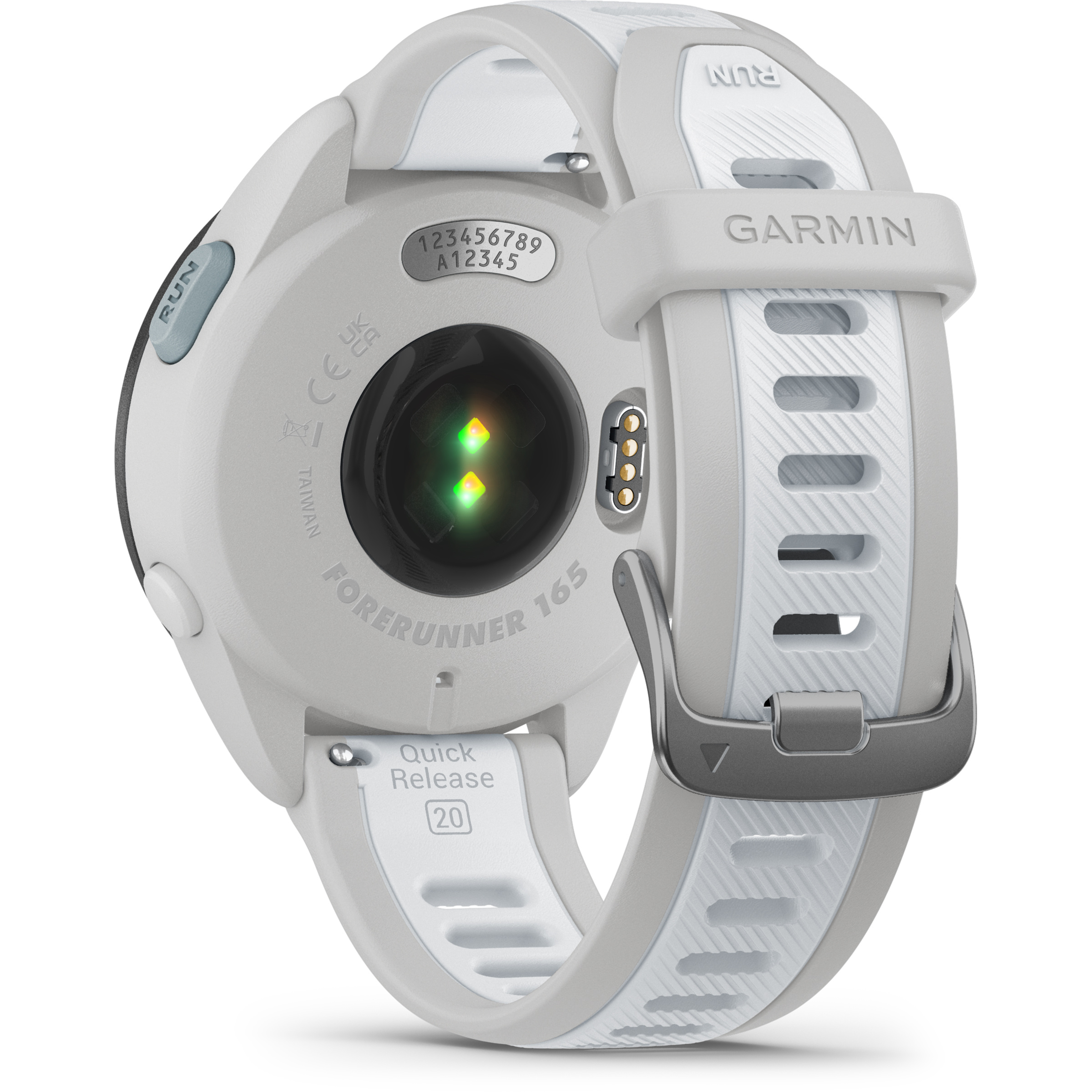 Garmin Forerunner 165 GPS Uhr GPS Uhren weiss Trailrunning | Yoga | Training & Fitness | Rennrad | Laufen