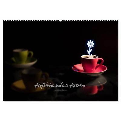 Aufblühendes Aroma (Wandkalender 2027 DIN A2 quer), CALVENDO Monatskalender
