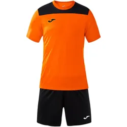 JOMA Phoenix II Trikot + Shorts Set 881 - orange/schwarz XXL
