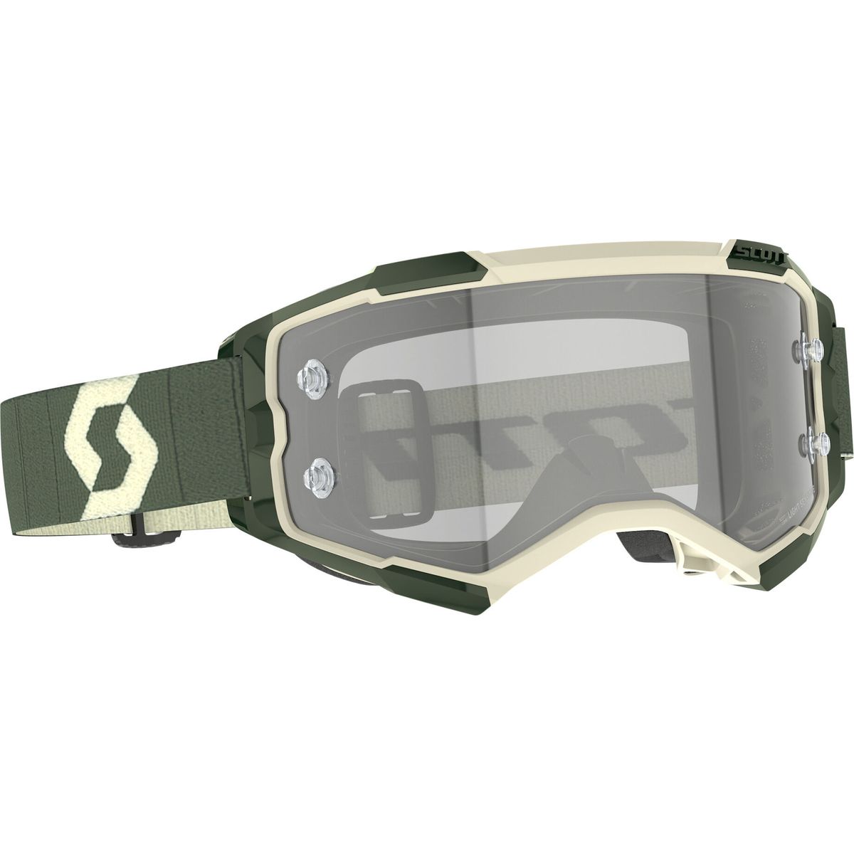 Scott Goggle Fury LS kaki green-light sensitive grey works (6312) 2728276312327