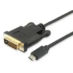 Equip USB Typ C auf DVI-D-Dual-Link Kabel Stecker auf Stecker, 1.8m