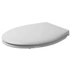 Duravit DU WC-Sitz Design Classics Bambi o.AA. S charniere edelstahl, weiß