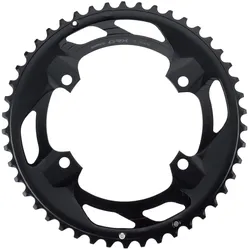 Shimano Kettenblatt GRX FC-RX600 46 Zähne schwarz für 2x11-fach, 110/80 mm Lochkreis