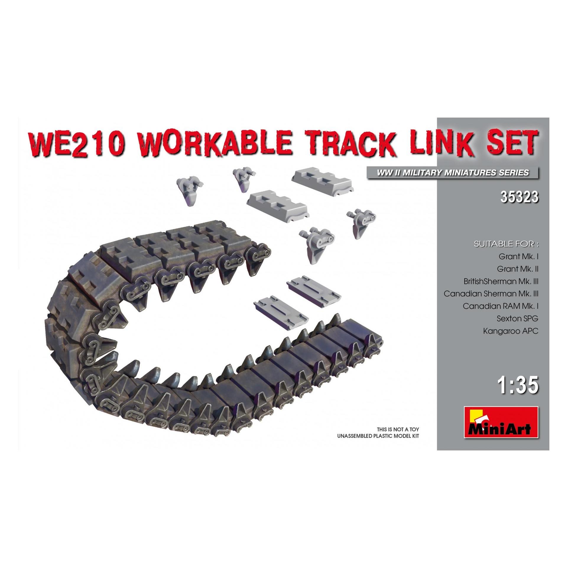 Mini art WE210 Workable Track Link Set (35323)
