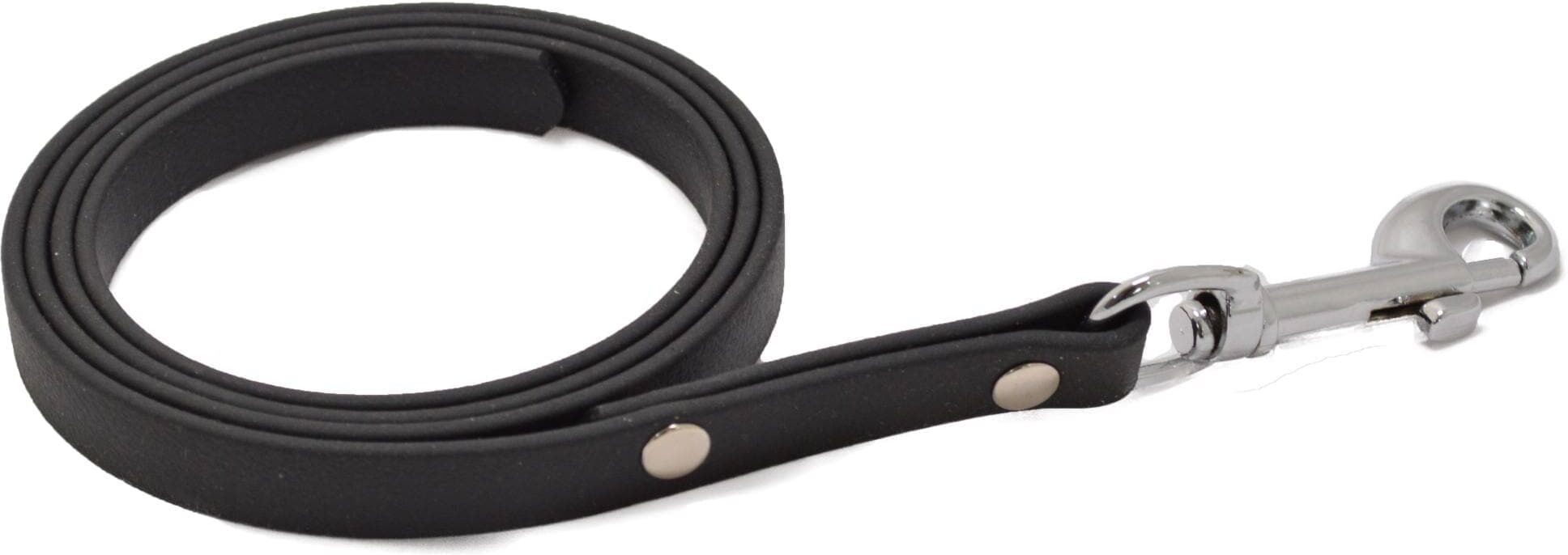Schleppleine "dogsmart BioThane", schwarz, B:1,2cm, Polyester, Leinen, Schleppleine schwarz L/B: 1,2cm