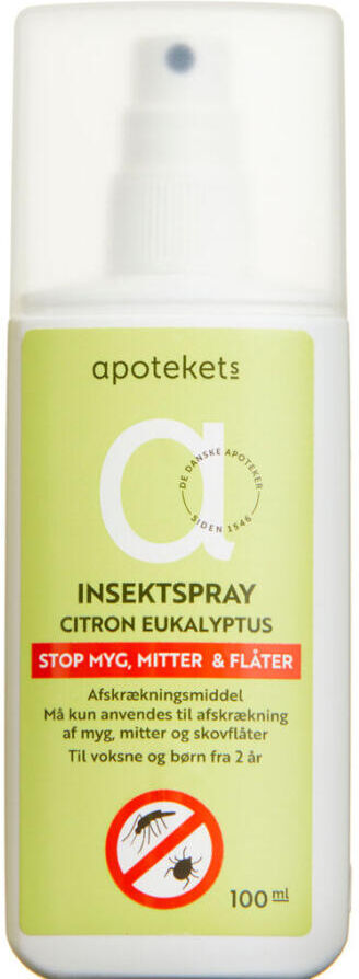 Apotekets Insektspray Citron Eukalyptus 100 ml