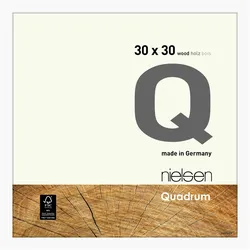 Nielsen Bilderrahmen Quadrum Holz Weiß / 30 x 30