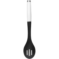 KitchenAid Nylon Slotted Spoon - White, Kochbesteck, Weiss