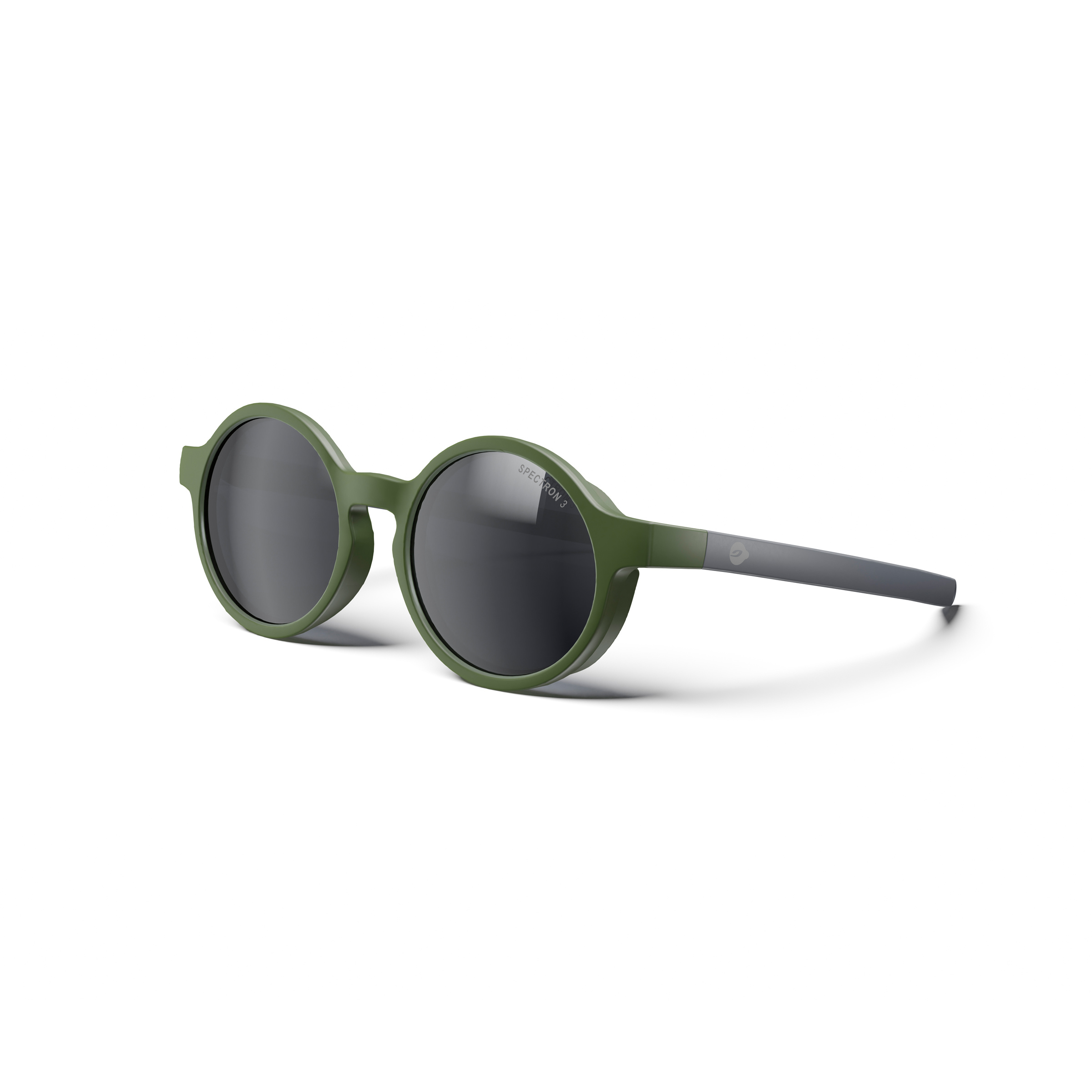 Julbo Ranger Spectron 3 Sonnenbrille Kinder Sonnenbrillen grün-grau Größe S | 4-8 Jahre Laufen | Trailrunning | Rennrad