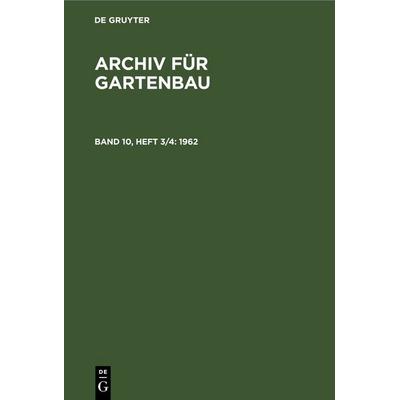1962, Gebundene Ausgabe von , De Gruyter, 978-3-11-247489-1