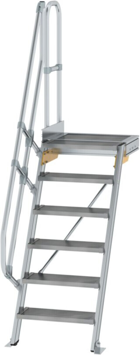 MUNK Aluminium-Treppe Plattform 60° 6 Stufen (600366)