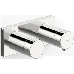 HANSA HANSALIVING Wannen- und Brausearmatur, Unterputz, Blueclick, Rosette eckig, 44539583