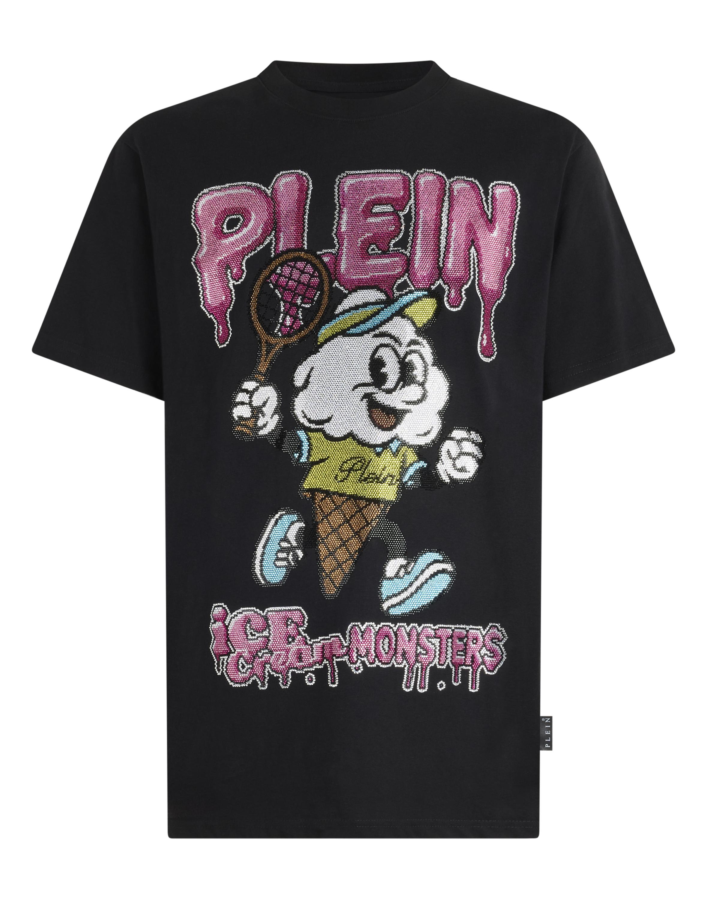Round Neck T-Shirt Tennis Ice Cream