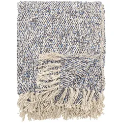 Bloomingville Ocean Decke, Blau, L160xB130 cm