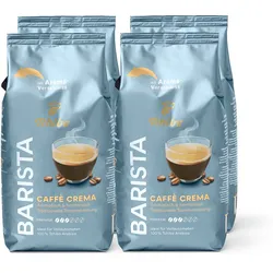 Tchibo - Barista Caffè Crema - 4 x 1 kg Ganze Bohne - Intensität: 3/6