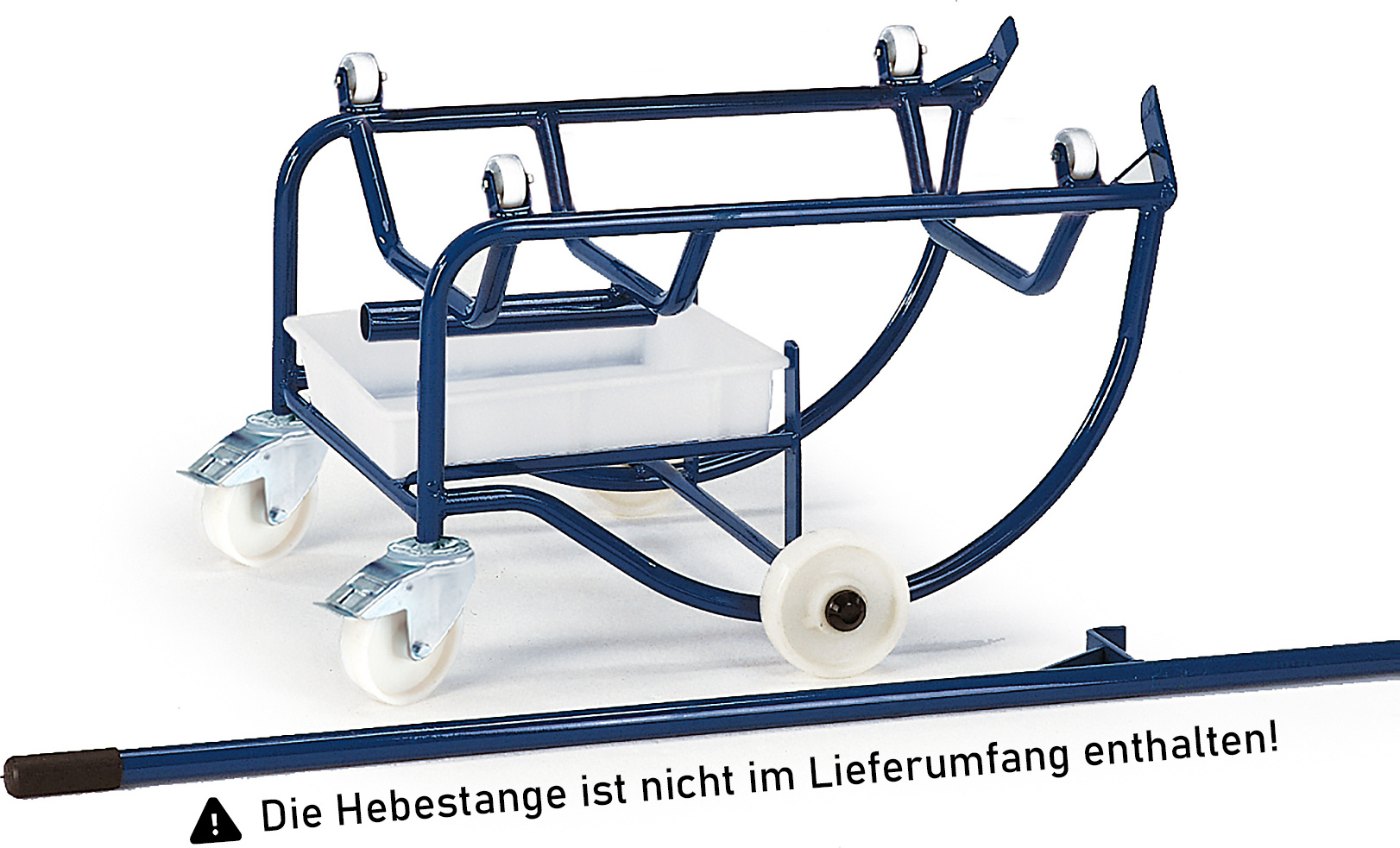 Rollcart Fasskipper 250kg Traglast mit Polyamidrollen