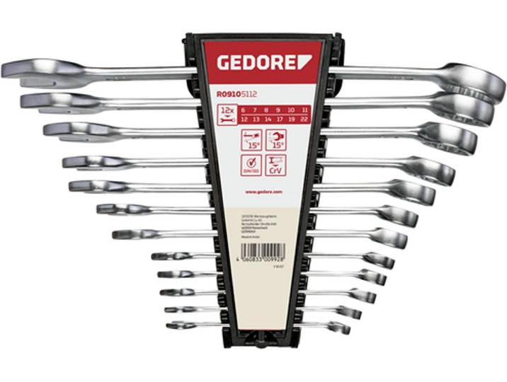 GEDORE red R09105112 Jeu de clés mixtes 6-22 mm 12 pièces\, 3300992