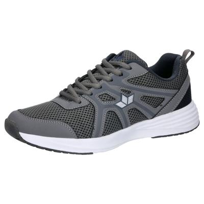 Laufschuh LICO "Joggingschuh Bounce", Herren, Gr. 46, grau, Synthetik, Schuhe Laufschuh