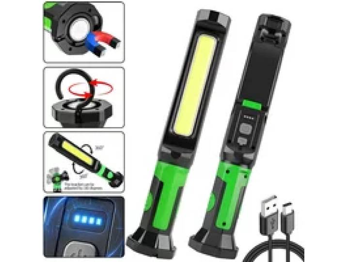 Autoreparatie-werklamp COB oplaadbare handlamp inspectielamp noodverlichting led-werklamp