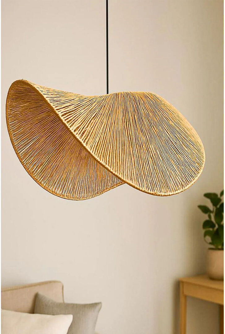 World Menagerie Chandelier Natural 53cm H X 50cm W X 18cm D