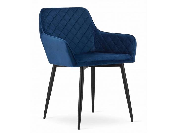 Blaue Samtstuhl NOLA