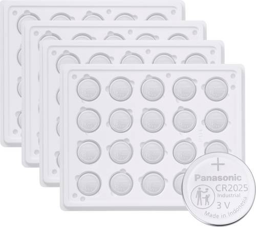 Panasonic Knopfzelle CR2025 3V 800 St. 165 mAh Lithium CR2025