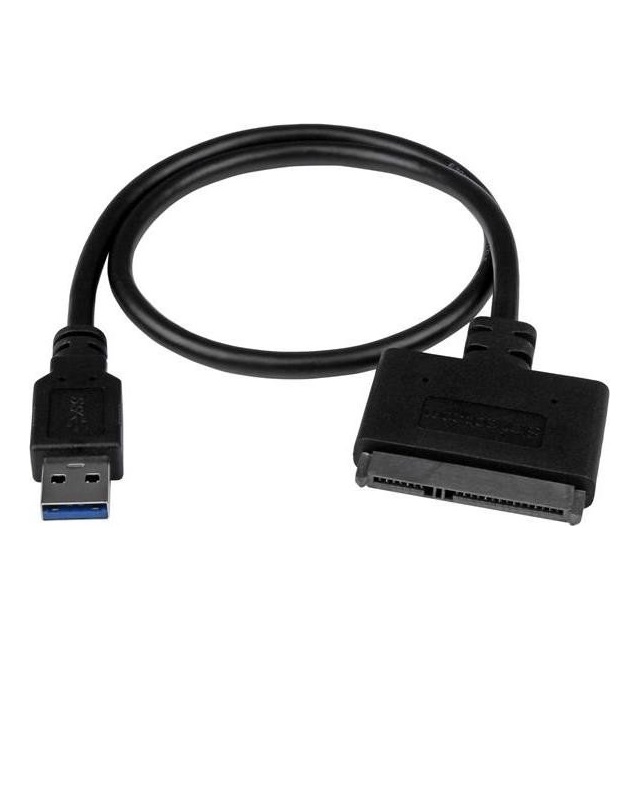 StarTech.com "USB 3.1 10Gbit/s Adapter Kabel 2,5"SATA SSD/HDD Laufwerke Unterszützt III " Schwarz (USB312SAT3CB)
