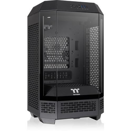 Thermaltake The Tower 250 Black ITX Tower ohne Netzteil schwarz