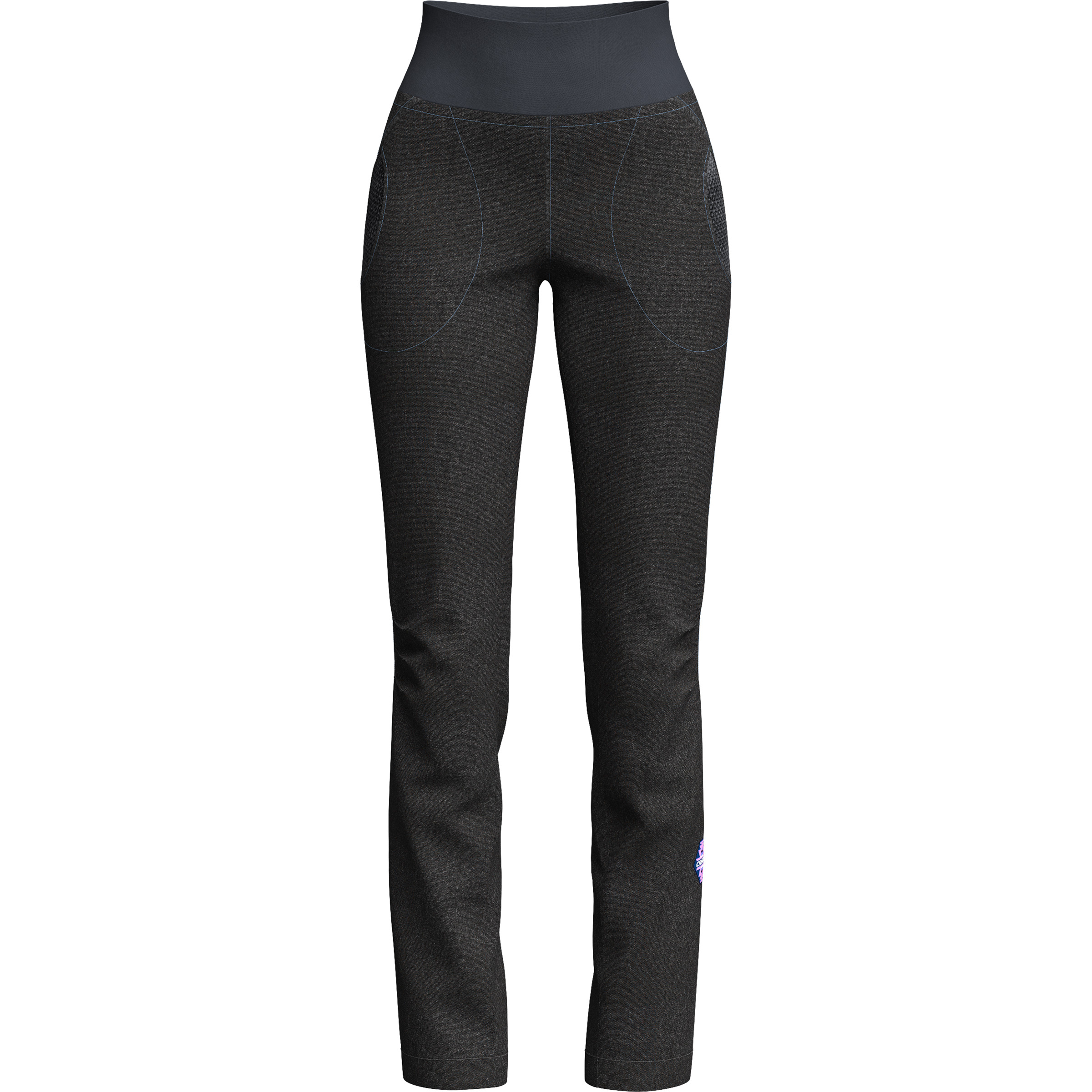 Crazy After Hose Damen Jeans & Freizeithose grau Größe XS Bouldern | Lifestyle Hautfreundlich