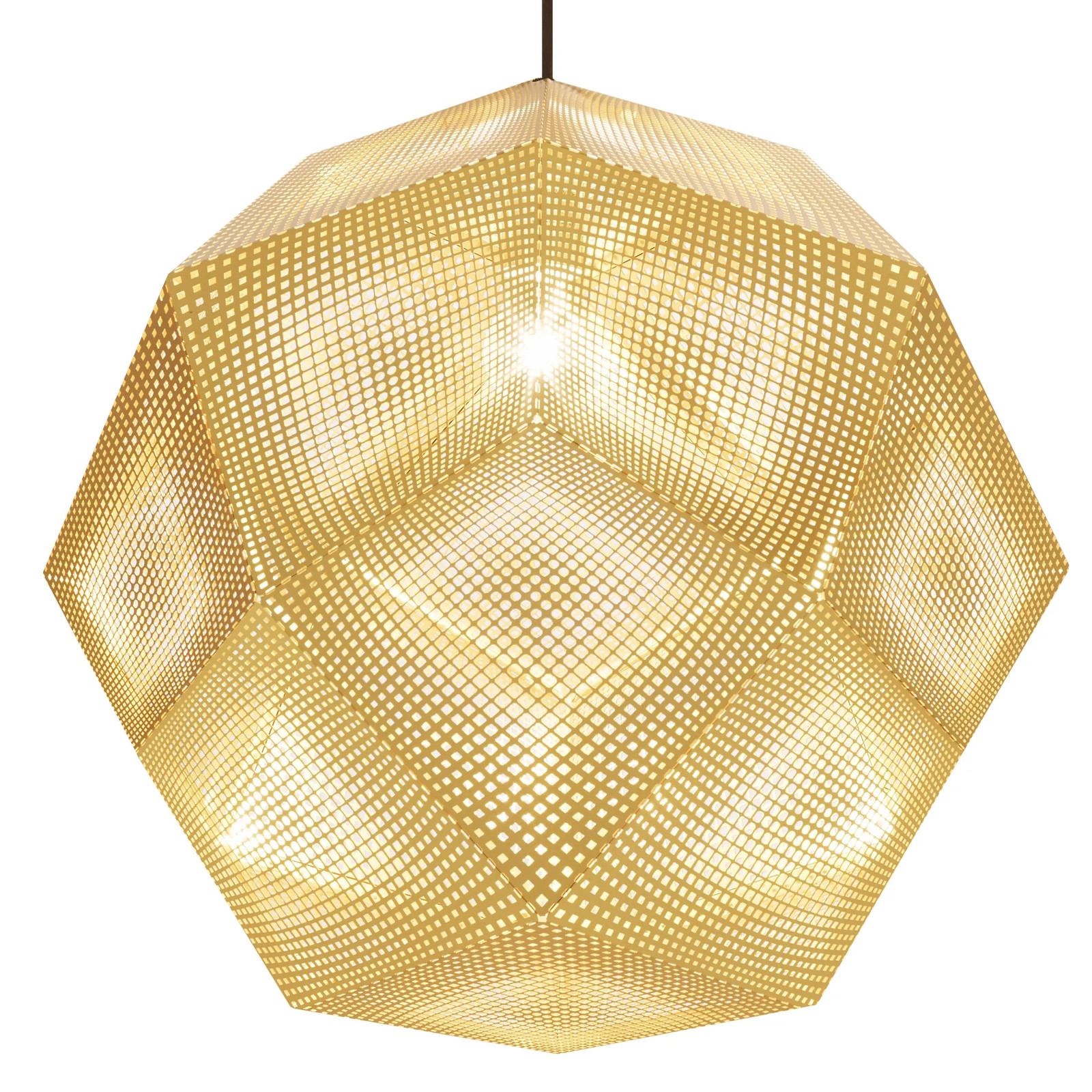 Tom Dixon Ets plafondlamp Messing 50 cm