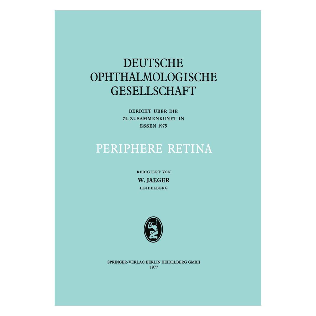 Springer Periphere Retina (Deutsch, Softcover, W. Jaeger) (55560018)
