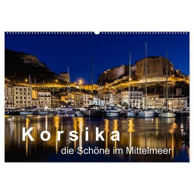 Korsika - Die Schöne im MIttelmeer (Wandkalender 2026 DIN A2 quer), CALVENDO Monatskalender