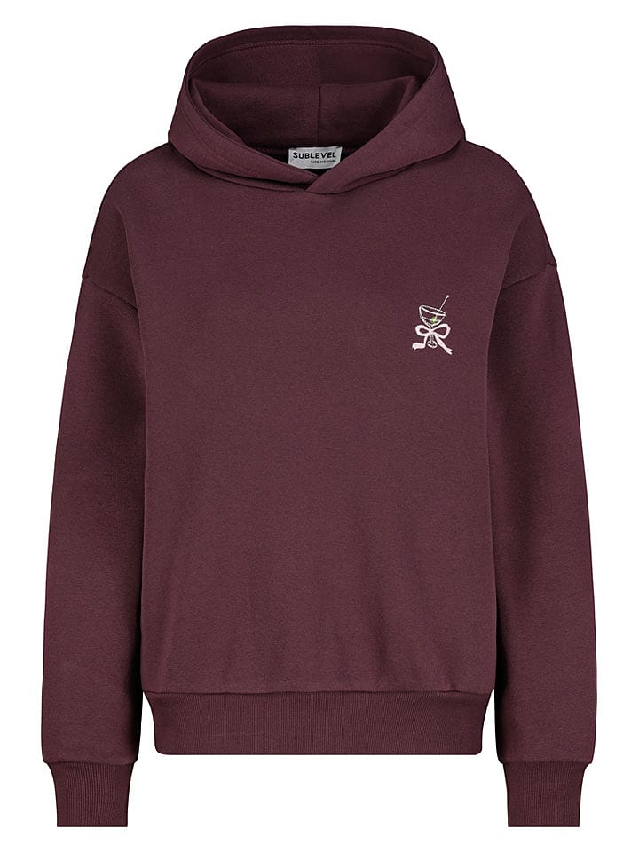 Sublevel Hoodie in Bordeaux - M