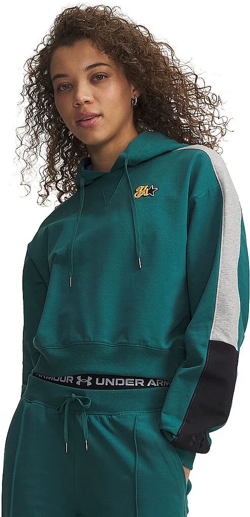 UNDER ARMOUR Damen Hoodie UA Sport Terry Trend dunkelgrün   M W