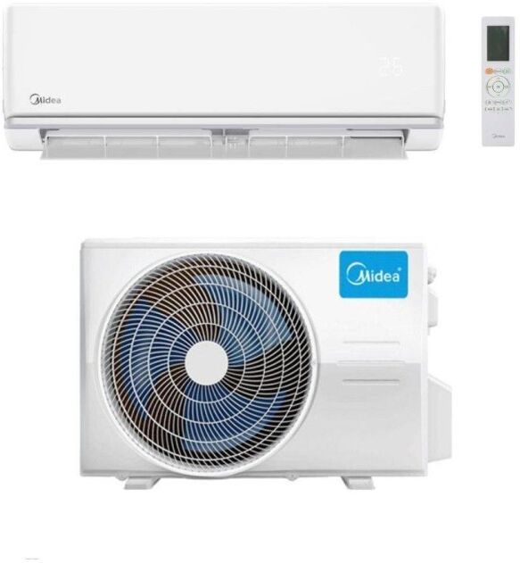 Climatiseur Midea Monosplit Inverter série Elegance 24000 btu MSAGSDU-24HRFN8 Wi-Fi R-32 Classe A++