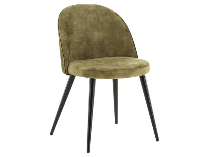 Livetastic Stuhl-Set, Grün, Schwarz, Metall, zylindrisch, 57x76.5x50 cm, Esszimmer, Stühle, Esszimmerstühle, Esszimmerstühle-Set