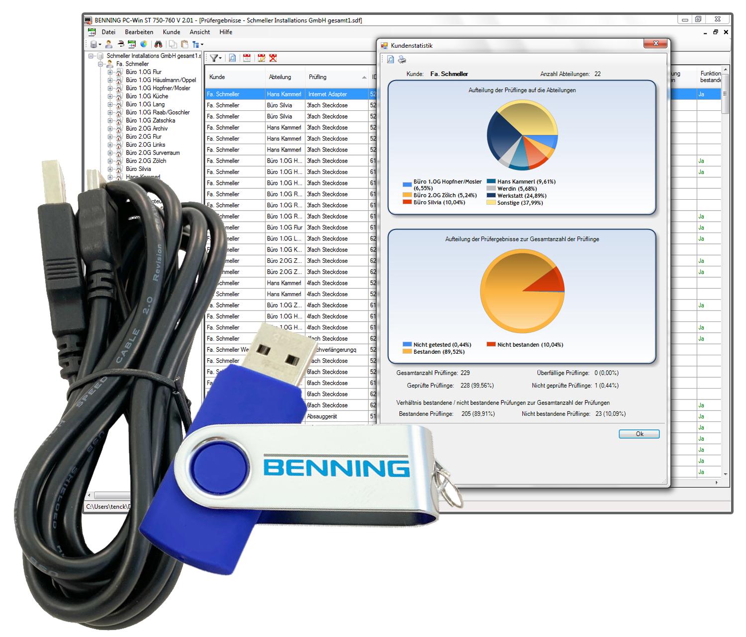 BENNING PC-WIN Software PC-WIN 750-760 750-760 Software Download er