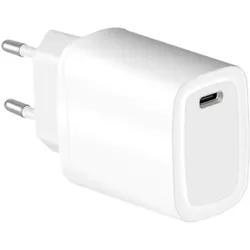 DLH Power Delivery (Pd) 20w USB-C Fast Charge Tablet/Smartphone (20 W, 1 Port), USB Ladegerät, Weiss