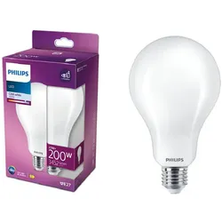 Extrem helle PHILIPS E27 A95 LED Glühbirne in Mattweiß 23W wie 200W universalweißes Licht