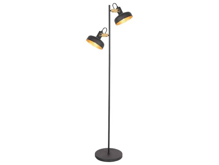 Lampadaire - noir - Prato - plastique métal - E14 - 4121ZW - Mexlite
