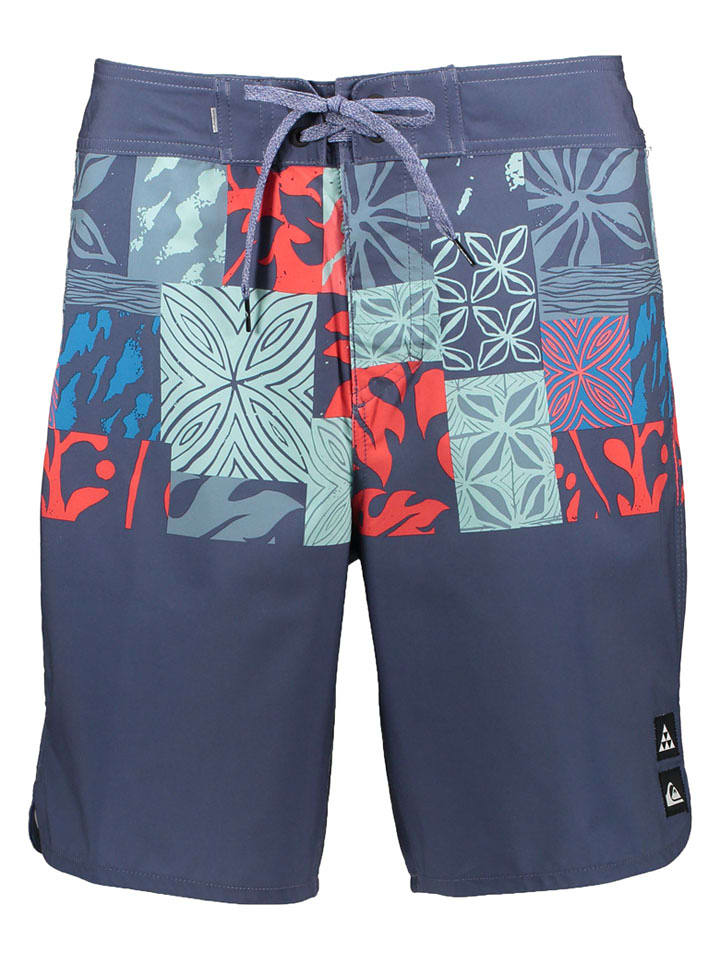 Quiksilver Badeshorts "Surfsilk Hawwaii" in Dunkelblau - 32